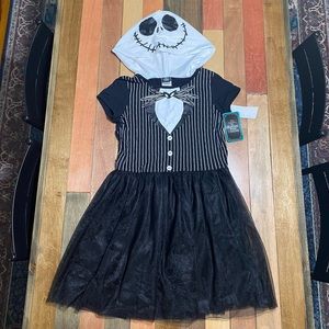Jack Skellington Dress size 10-12 - Nightmare Before Christmas Halloween Costume